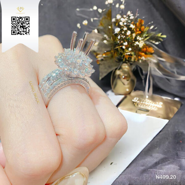 Nhẫn Nữ Kim Cương N49920 Dương Trần Daimond