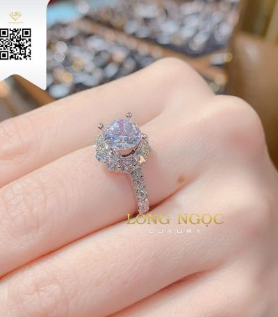Nhẫn Nữ Kim Cương N5012 Kim Cương Giá Tốt