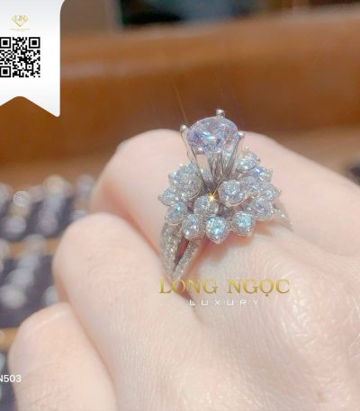 Nhẫn Nữ Kim Cương N503 Kim Cương Giá Tốt