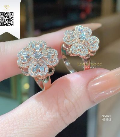 Nhẫn Nữ Kim Cương N5161 Kim Cương Giá Tốt