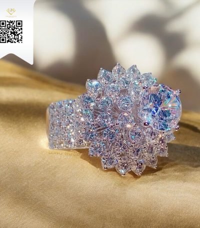 Nhẫn Nữ Kim Cương N520 Kim Cương Giá Tốt