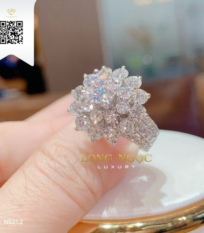 Nhẫn Nữ Kim Cương N5212 Kim Cương Giá Tốt