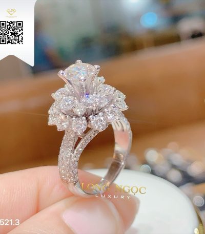 Nhẫn Nữ Kim Cương N5213 Kim Cương Giá Tốt