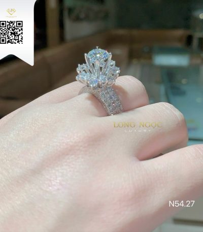 Nhẫn Nữ Kim Cương N5427 Kim Cương Giá Tốt