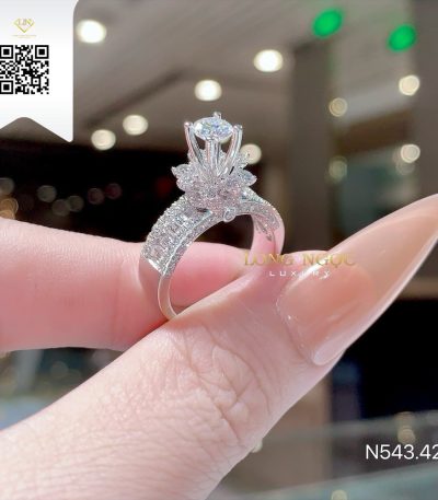 Nhẫn Nữ Kim Cương N54342 Dương Trần Daimond