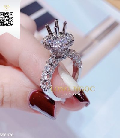 Nhẫn Nữ Kim Cương N558176 Kim Cương Giá Tốt