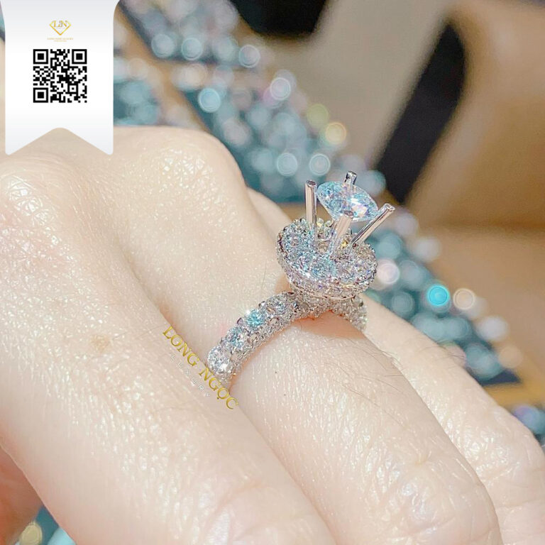 Nhẫn Nữ Kim Cương N55854 Kim Cương Giá Tốt