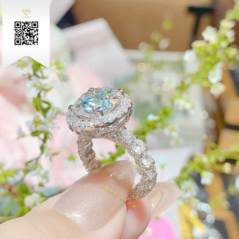 Nhẫn Nữ Kim Cương N55855 Kim Cương Giá Tốt