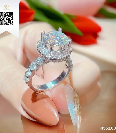 Nhẫn Nữ Kim Cương N55860 Kim Cương Giá Tốt