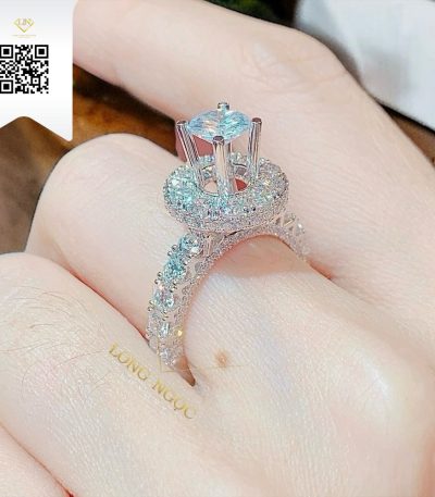 Nhẫn Nữ Kim Cương N55869 Kim Cương Giá Tốt