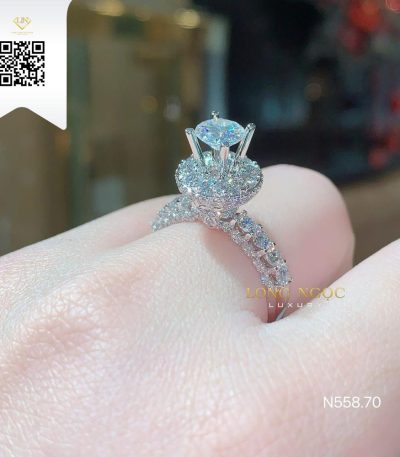 Nhẫn Nữ Kim Cương N55870 Dương Trần Daimond