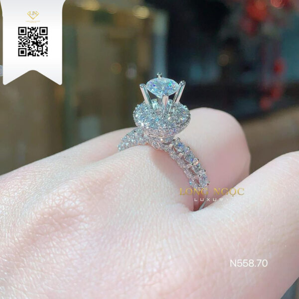 Nhẫn Nữ Kim Cương N55870 Dương Trần Daimond