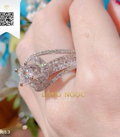 Nhẫn Nữ Kim Cương N5653 Kim Cương Giá Tốt