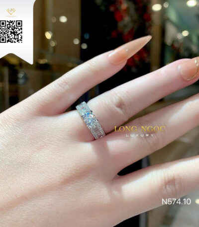 Nhẫn Nữ Kim Cương N57410 Kim Cương Giá Tốt