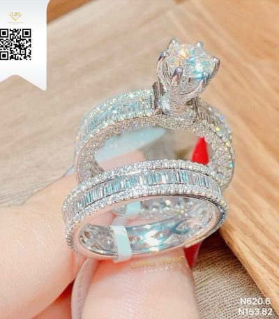 Nhẫn Nữ Kim Cương N6206 Kim Cương Giá Tốt