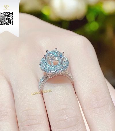 Nhẫn Nữ Kim Cương N63417 Kim Cương Giá Tốt