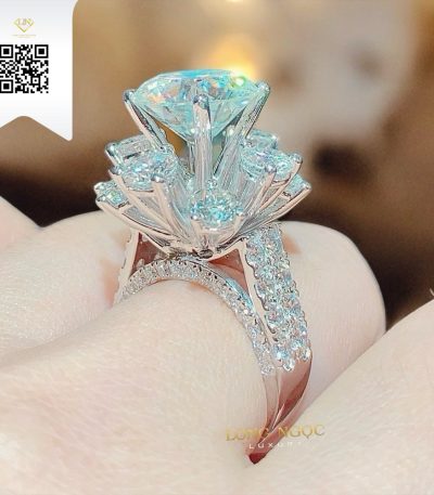 Nhẫn Nữ Kim Cương N653 Kim Cương Giá Tốt