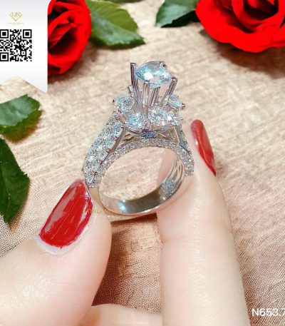 Nhẫn Nữ Kim Cương N6537 Kim Cương Giá Tốt
