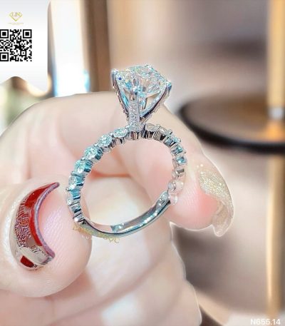 Nhẫn Nữ Kim Cương N65514 Kim Cương Giá Tốt