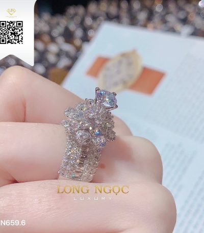 Nhẫn Nữ Kim Cương N6596 Kim Cương Giá Tốt