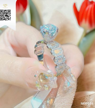 Nhẫn Nữ Kim Cương N66014 Kim Cương Giá Tốt