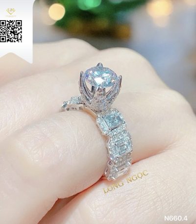 Nhẫn Nữ Kim Cương N6604 Dương Trần Daimond