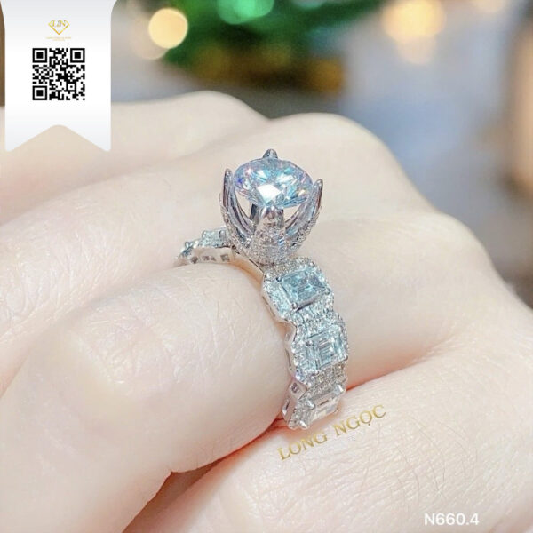Nhẫn Nữ Kim Cương N6604 Dương Trần Daimond