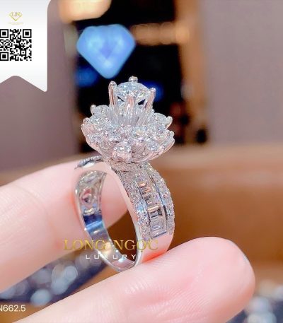 Nhẫn Nữ Kim Cương N6625 Kim Cương Giá Tốt