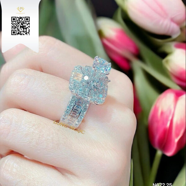 Nhẫn Nữ Kim Cương N67225 Dương Trần Daimond