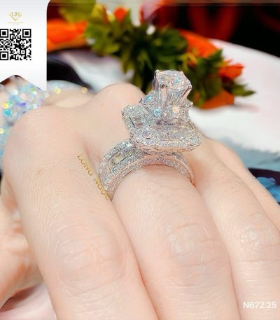 Nhẫn Nữ Kim Cương N67225 Kim Cương Giá Tốt