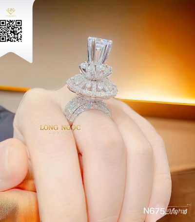 Nhẫn Nữ Kim Cương N6751 Kim Cương Giá Tốt