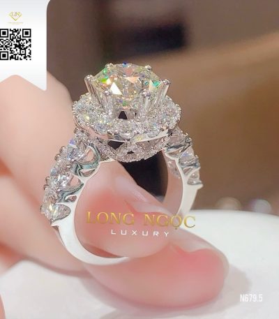 Nhẫn Nữ Kim Cương N6795 Kim Cương Giá Tốt