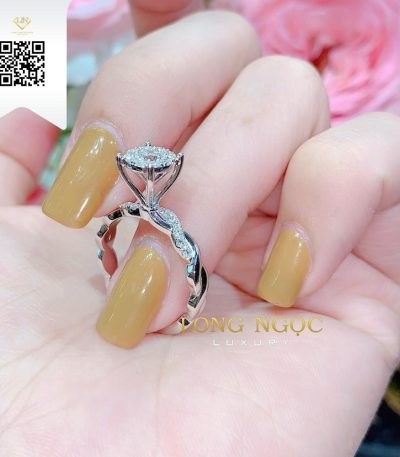 Nhẫn Nữ Kim Cương N68948 Kim Cương Giá Tốt