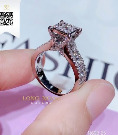 Nhẫn Nữ Kim Cương N69325 Kim Cương Giá Tốt
