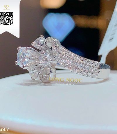 Nhẫn Nữ Kim Cương N697 Kim Cương Giá Tốt