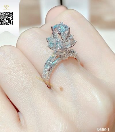 Nhẫn Nữ Kim Cương N6991 Kim Cương Giá Tốt