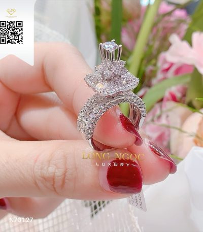 Nhẫn Nữ Kim Cương N70127 Kim Cương Giá Tốt