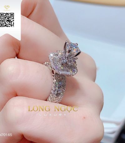 Nhẫn Nữ Kim Cương N70165 Kim Cương Giá Tốt