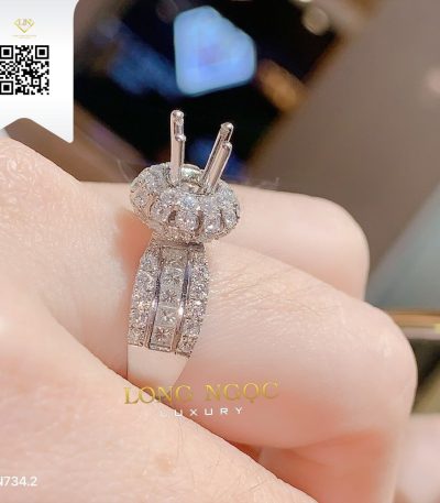 Nhẫn Nữ Kim Cương N7342 Kim Cương Giá Tốt