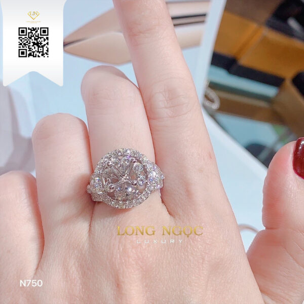 Nhẫn Nữ Kim Cương N750 Dương Trần Daimond