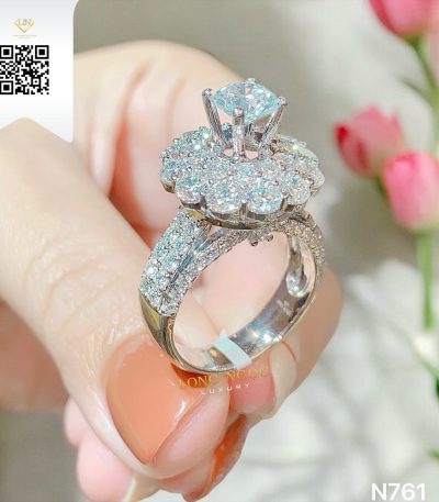 Nhẫn Nữ Kim Cương N761 Dương Trần Daimond