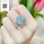 Nhẫn Nữ Kim Cương N761 Kim Cương Giá Tốt