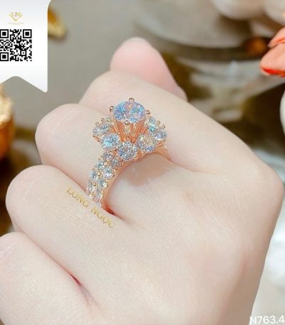 Nhẫn Nữ Kim Cương N7634 Dương Trần Daimond