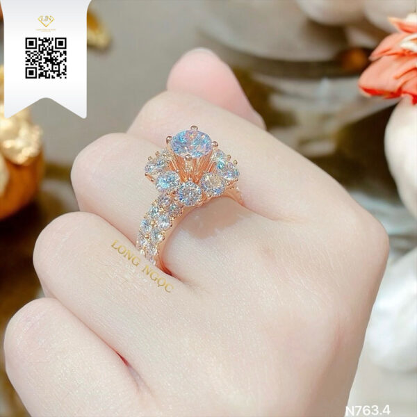 Nhẫn Nữ Kim Cương N7634 Dương Trần Daimond