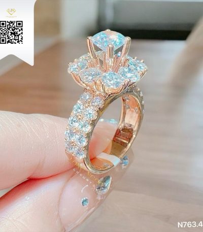 Nhẫn Nữ Kim Cương N7634 Kim Cương Giá Tốt