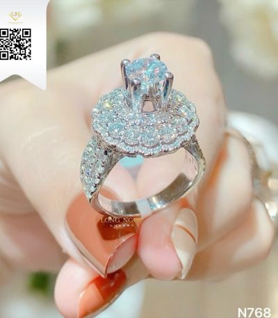 Nhẫn Nữ Kim Cương N768 Dương Trần Daimond
