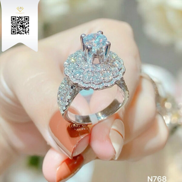 Nhẫn Nữ Kim Cương N768 Dương Trần Daimond