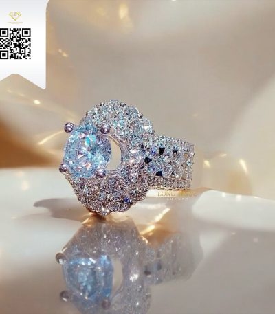Nhẫn Nữ Kim Cương N787 Kim Cương Giá Tốt
