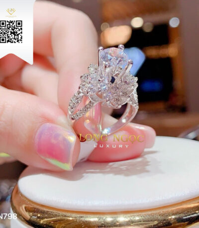 Nhẫn Nữ Kim Cương N798 Kim Cương Giá Tốt