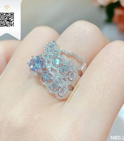 Nhẫn Nữ Kim Cương N802 Kim Cương Giá Tốt